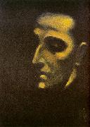 Ismael Nery Portrait of Murilo Mendes USA oil painting artist